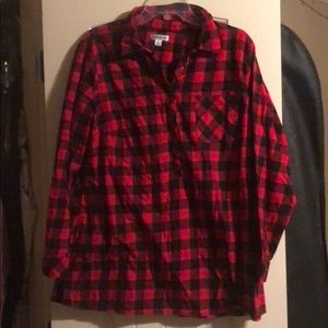 🛑🛑 6 for $18 🛑🛑 plaid quarter button shirt